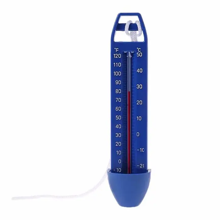 Thermomètre flottant pour piscine, étanche, facile à lire, thermomètre pour bain à remous