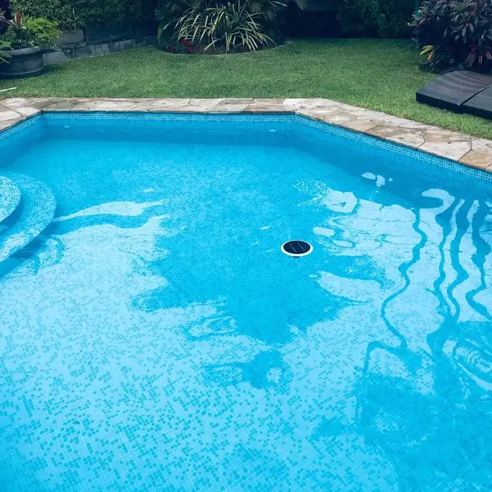 Purificateur de filtre à eau ioniseur solaire pour piscine