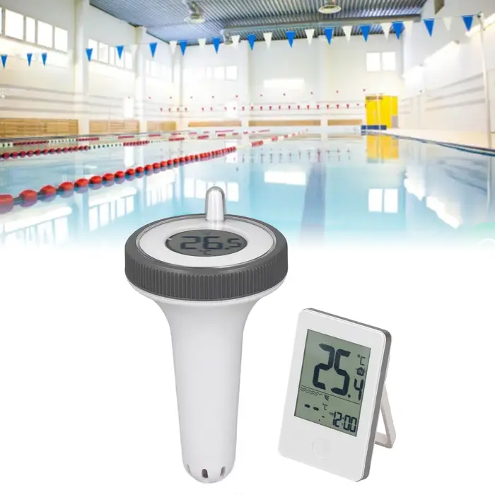 Therye.com de piscine sans fil avec écran LCD