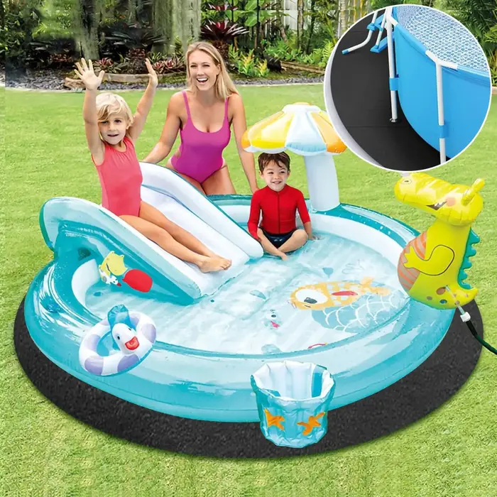 Coussin de revêtement de piscine rond de 18 pieds pour piscines hors sol