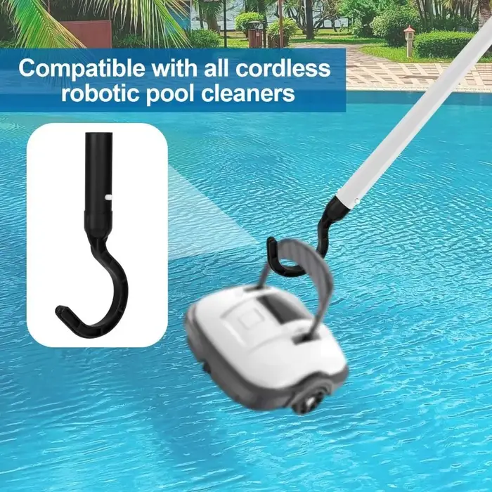 Crochet noir pour robot de piscine