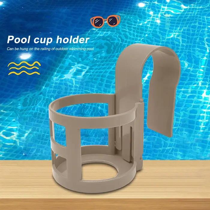 Étagère de rangement latérale pour piscine