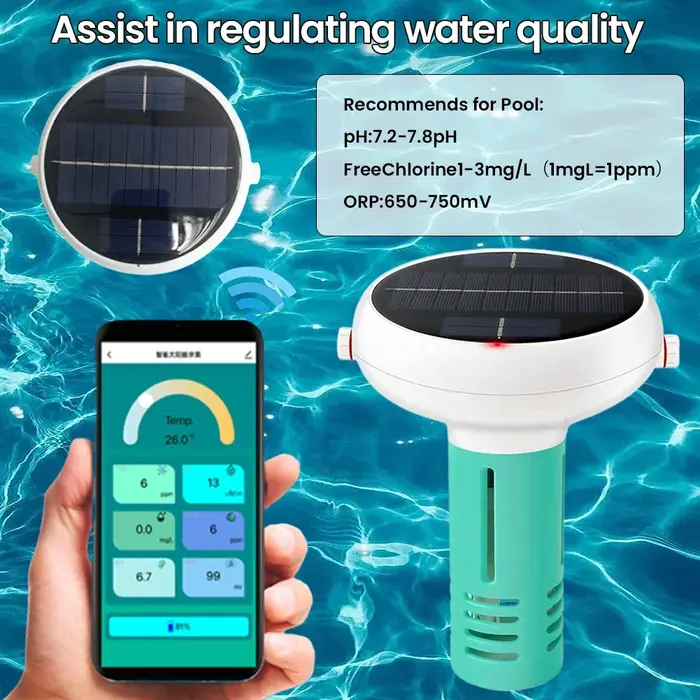 Testeur de qualité de l'eau 7 en 1