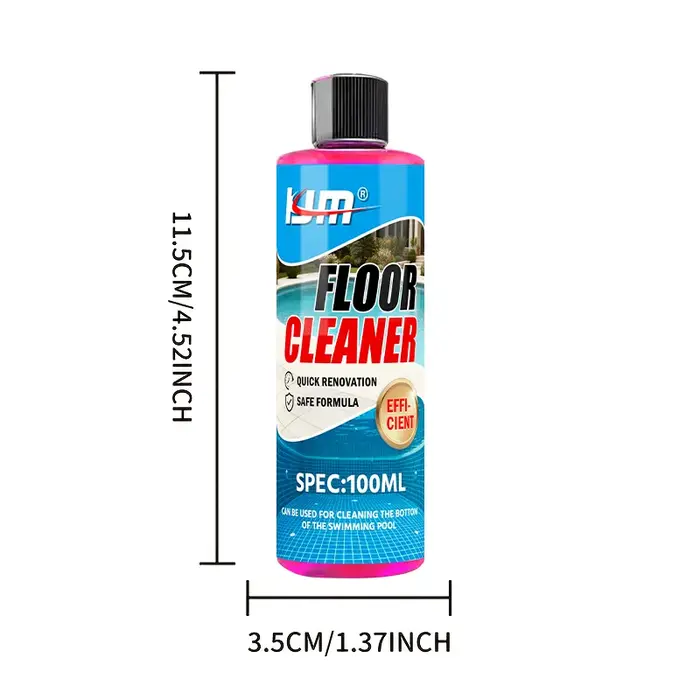 Concentré de nettoyant pour fond de piscine, dissolvant rapide des taches, solution de nettoyage dil