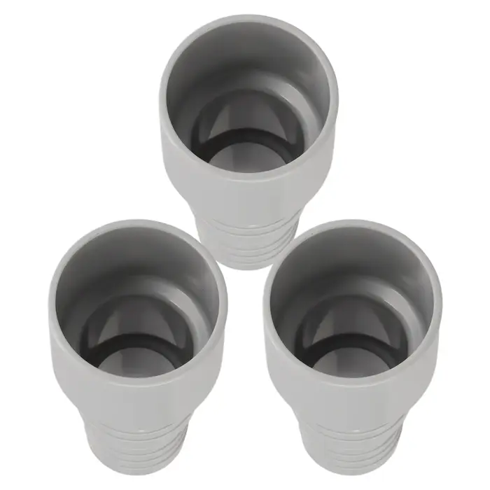 Adaptateur de tuyau de pompe de piscine 50 mm Connecteur pour tuyaux de diamètre intérieur 32/38 mm Conçu pour une