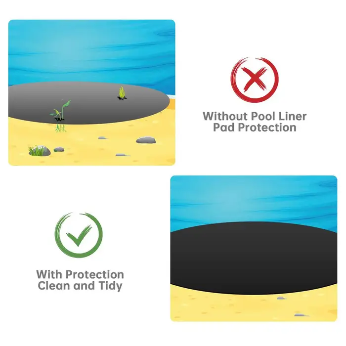 Tapis de protection pour piscine