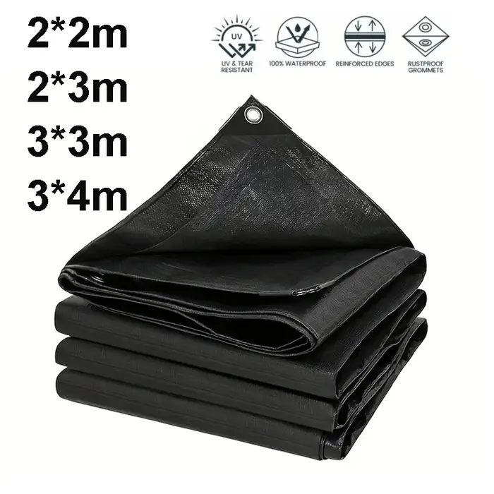 Bâche imperméable noire
