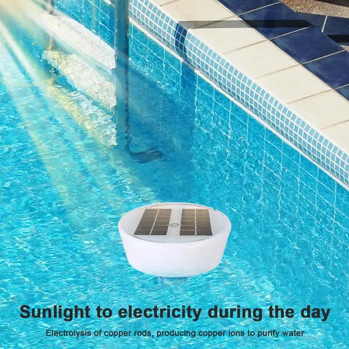 Ioniseur de piscine solaire