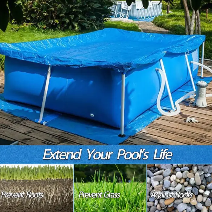Coussin de revêtement de piscine résistant aux crevaisons