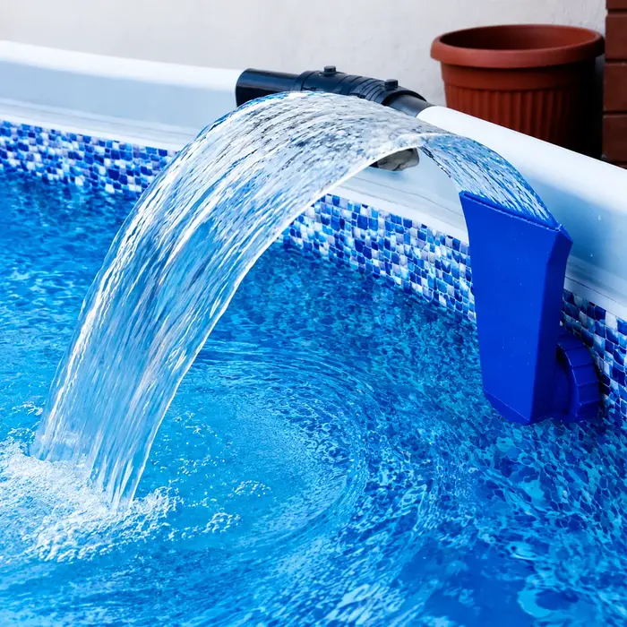 1 pièce Buse de fontaine cascade pour piscine