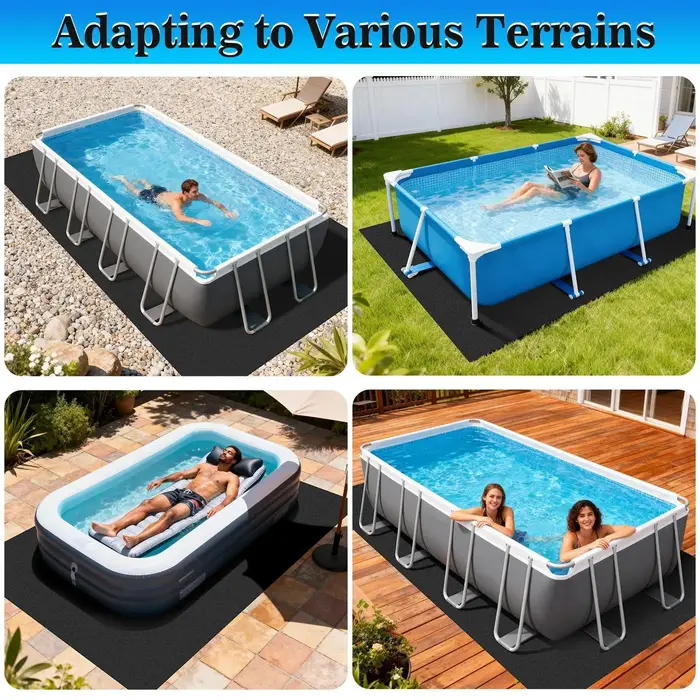 Tapis de protection pour piscine