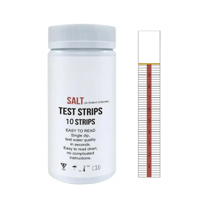Bandelettes de test de sel pour piscine