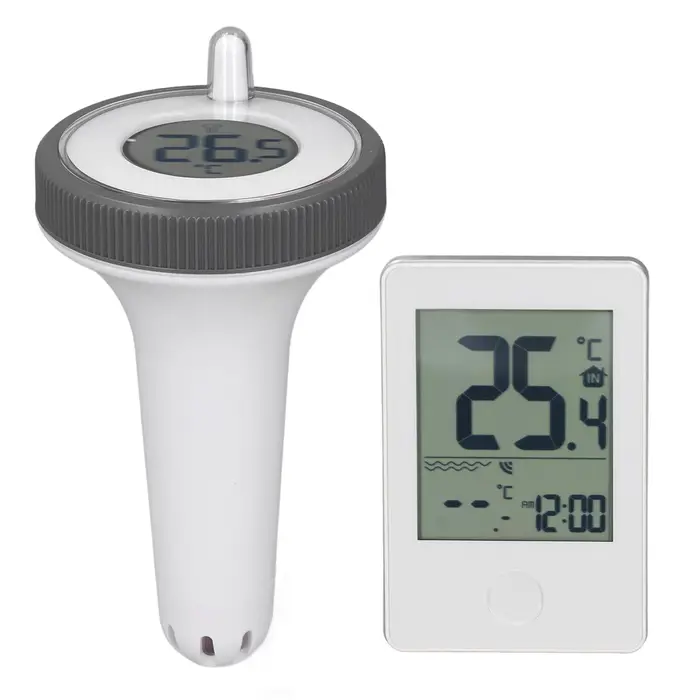 Thermomètre Thermomètre de piscine sans fil Écran LCD 0,1 ℃ Compteur de température de thermomètre