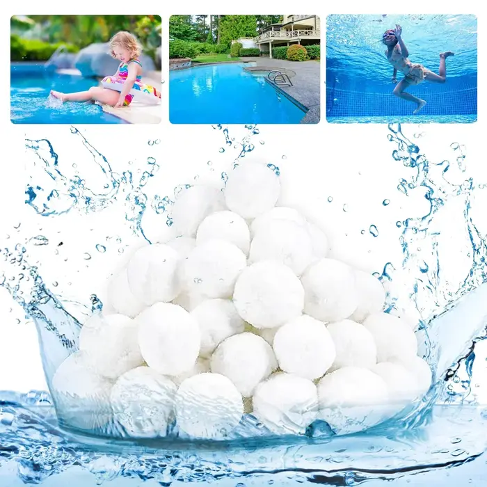 Boules filtrantes durables pour piscine