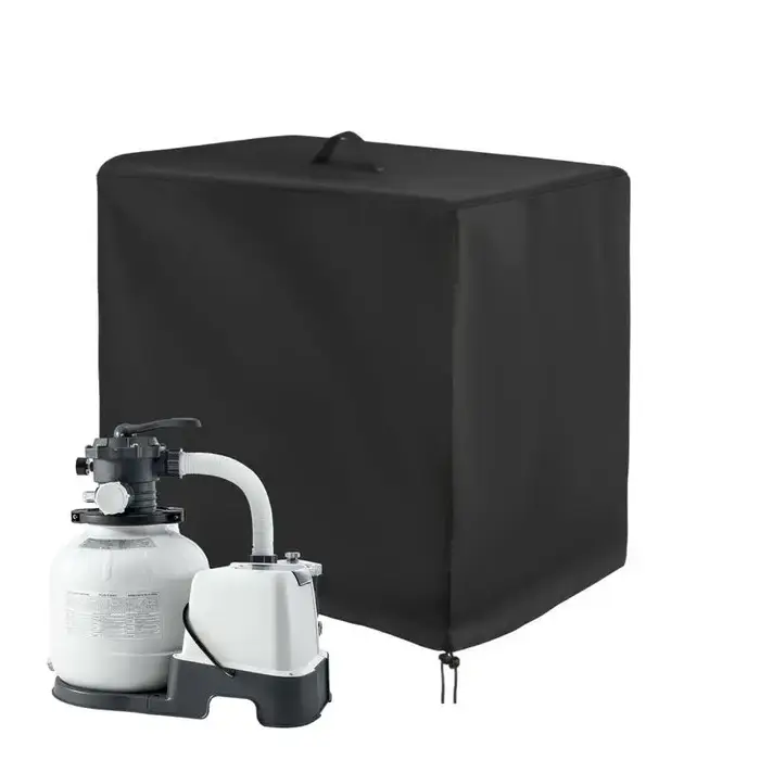 Couvercle de pompe de piscine étanche, couverture de gril Oxford pour Krystal, filtre à sable transp