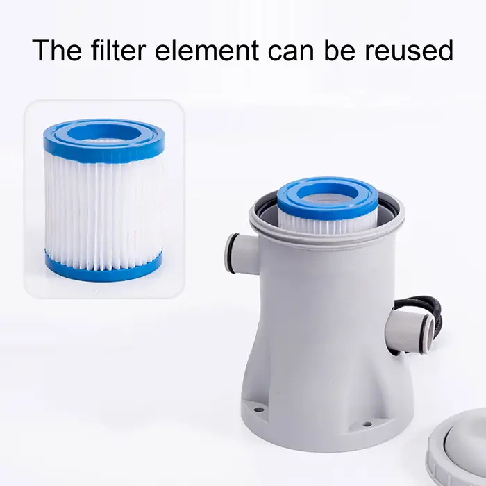 Kit de pompe à filtre de piscine gonflable