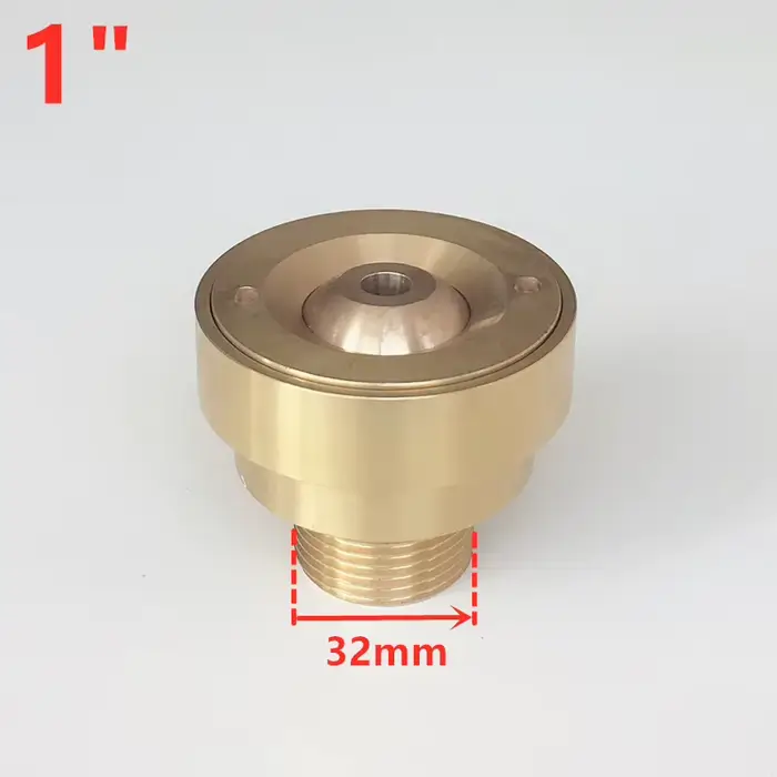 Buse de fontaine à jet de pont en laiton pour piscine et spa, 1 po, Chr25, neuve