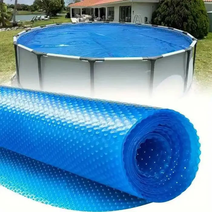 Couverture solaire isolante ronde robuste de qualité supérieure pour piscine