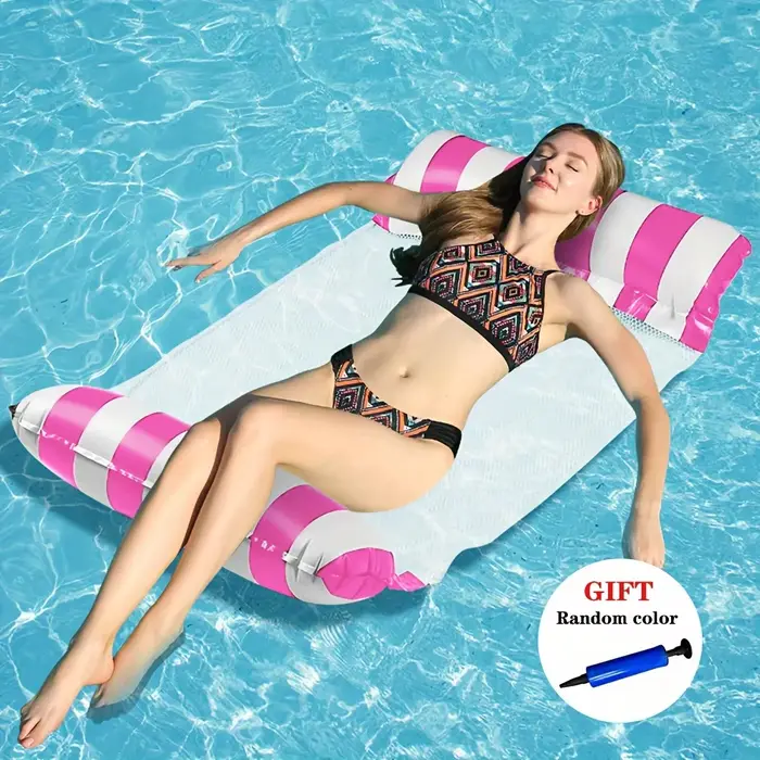 Canapé d'eau de natation hamac gonflable tapis