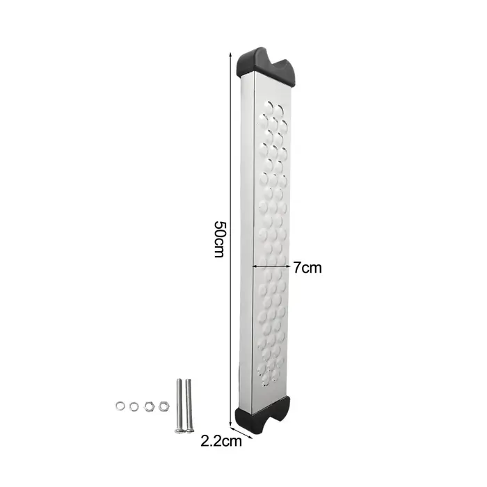 Marchepied de piscine extérieure marches d'échelle antidérapantes utilisation extérieure 50*10*5cm f