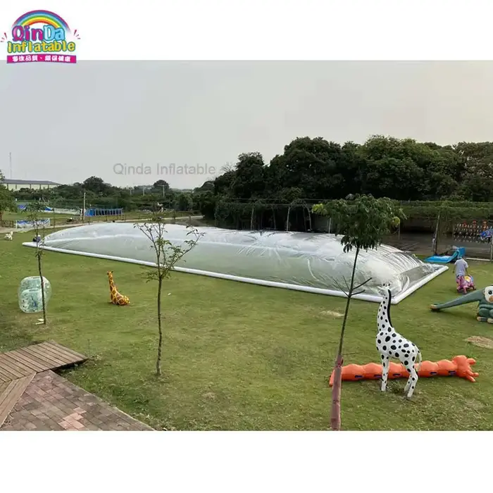 Tente de couverture de piscine gonflable en forme de bulle