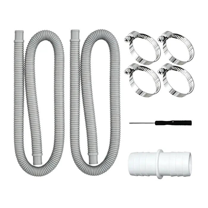 Tuyau de remplacement pour pompe de piscine de 1,5 m, anti-fuite, pour piscines gonflables et spas, 