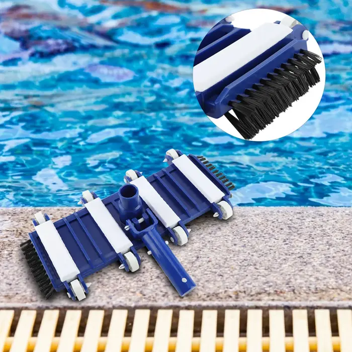 Tête de brosse pour aspirateur de piscine