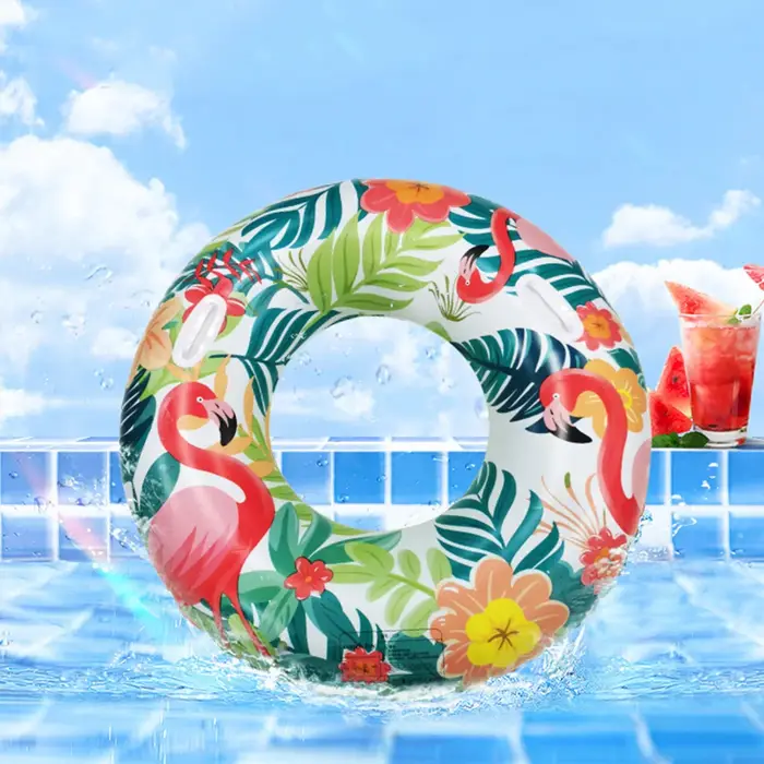 Bouée gonflable Flamingo pour adulte