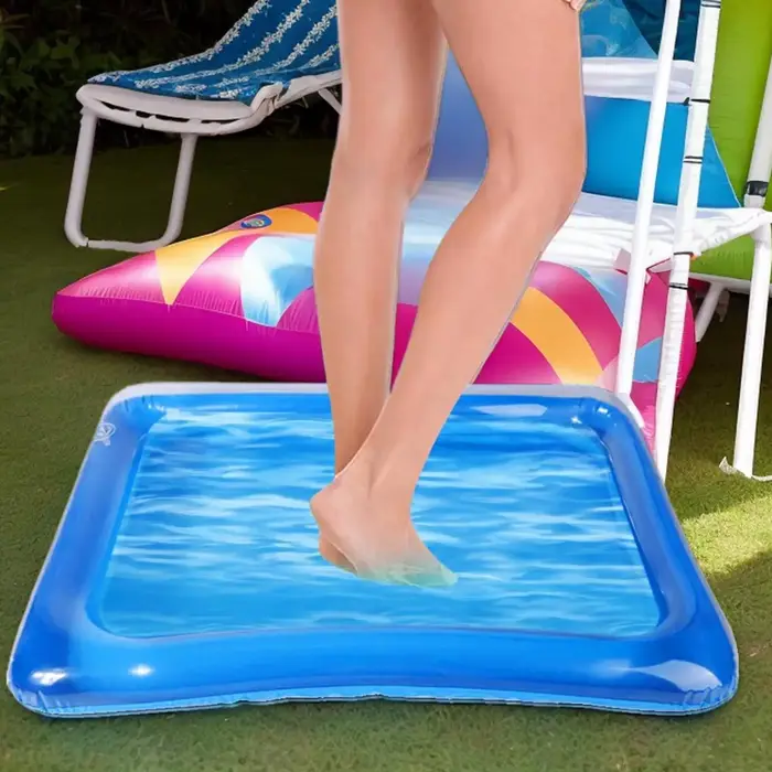 Bassin gonflable portable pour les pieds