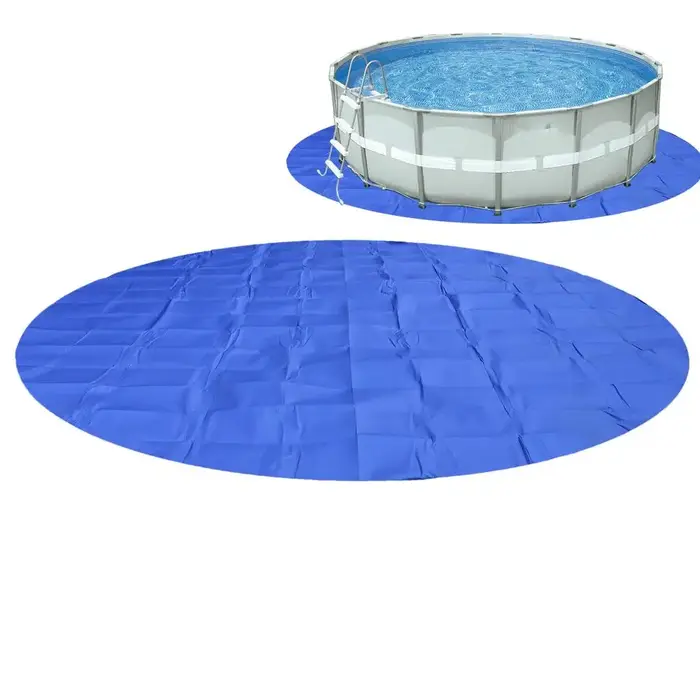 Tapis de revêtement rond pour piscine, imperméable, rapide, sous le sol, sous-couche, polymères pour