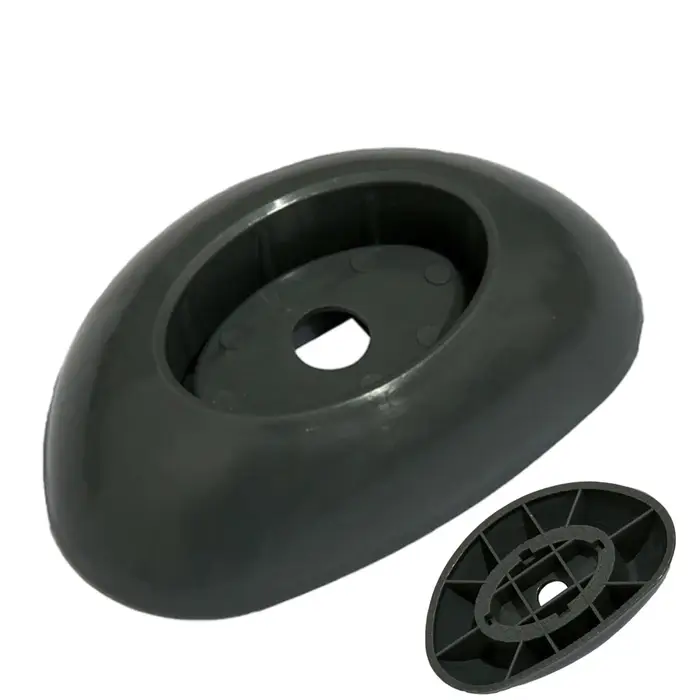 Capuchons de pieds de structure de piscine antidérapants avec base de support par friction