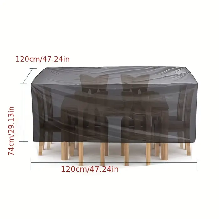 Housse de protection pour meubles de jardin et de patio