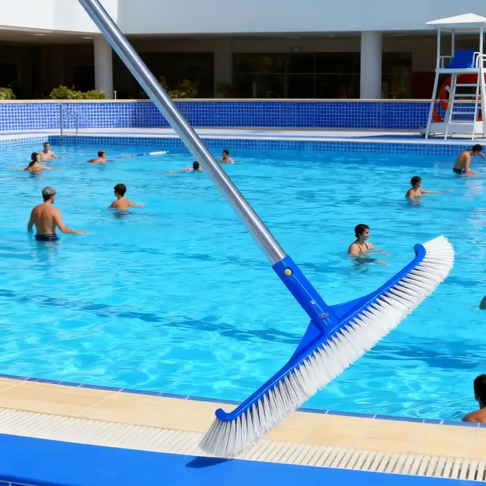 Tête de brosse pour piscine pour nettoyer les parois de la piscine