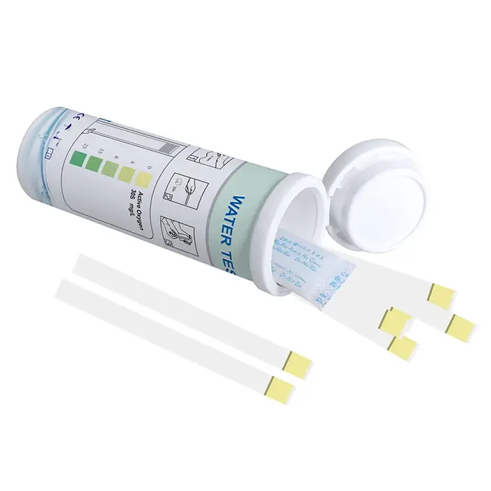 Bandes de test de détection d'oxygène actif