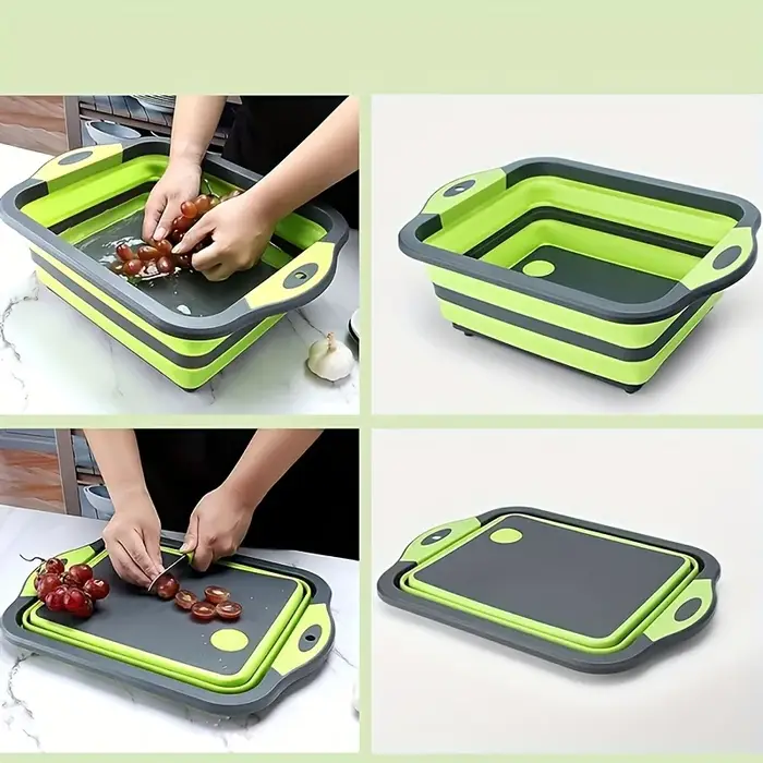 Bassin portable 2-en-1 : gain de place