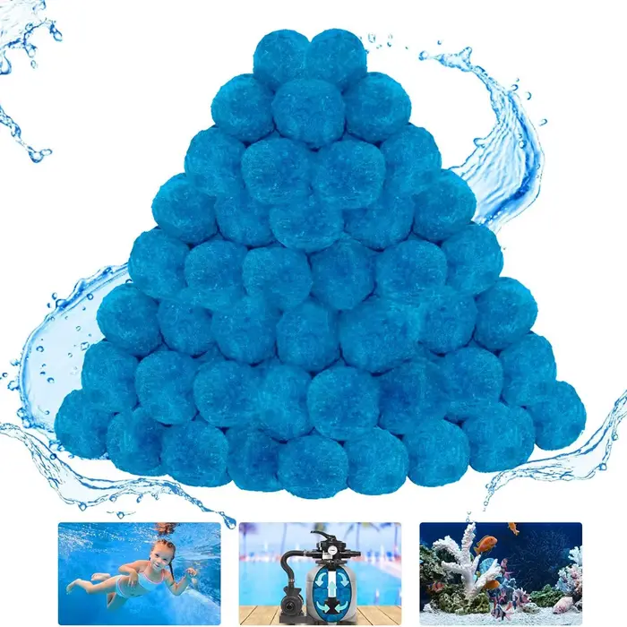 Nouvelle boule filtrante de piscine