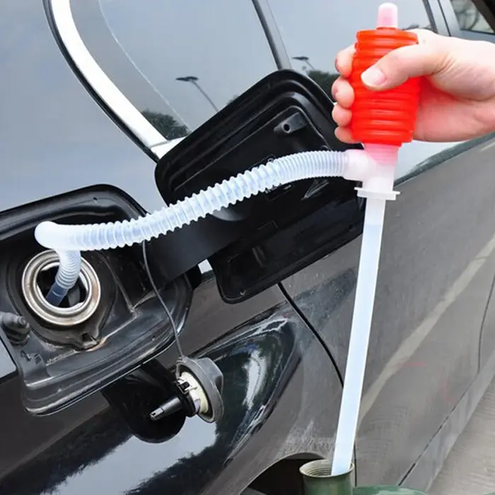 Nouveau tuyau de pompe à Siphon manuel de voiture Portable