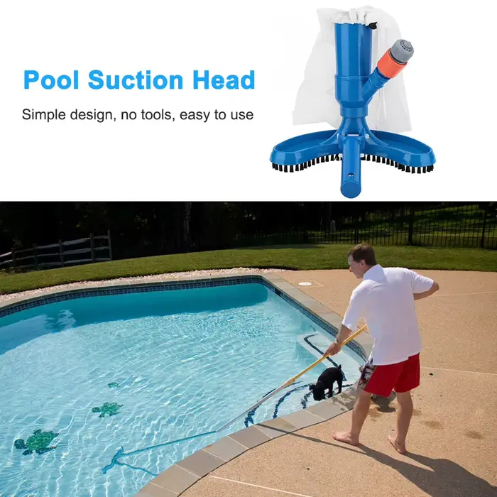 Aspirateur professionnel pour piscine avec brosse