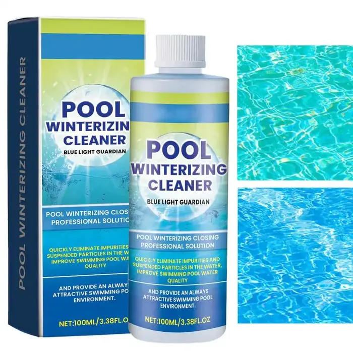 Chiarificateur d'eau de piscine 100ml, flocculant à action rapide, nettoyant pour piscine, élimine l