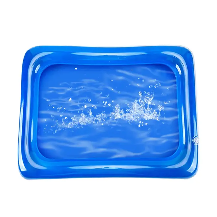 Bassin de lavage de pieds gonflable multifonctionnel portable pour piscine