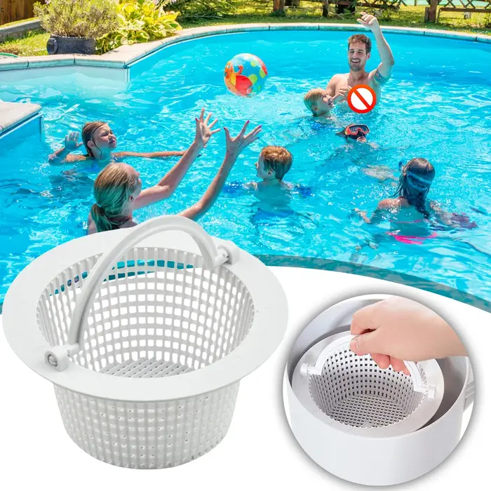 Panier de skimmer de piscine, panier de remplacement pour piscine, panier filtrant pour skimmer de p