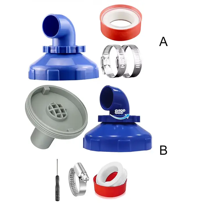 Buse de jet pour piscine 360 ° Buse de retour pivotante pour piscine