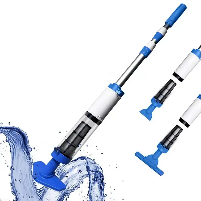 Nettoyeur de débris de piscine, aspirateur de piscine sans fil puissant pour piscines creusées, bains à remous, spas, rechargeable, portable pour plus de la piscine