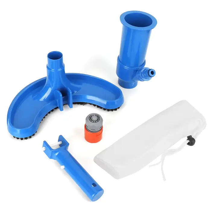 Kit d'entretien de livres de piscine, brosse à aspirateur, nettoyeur, ensemble d'outils