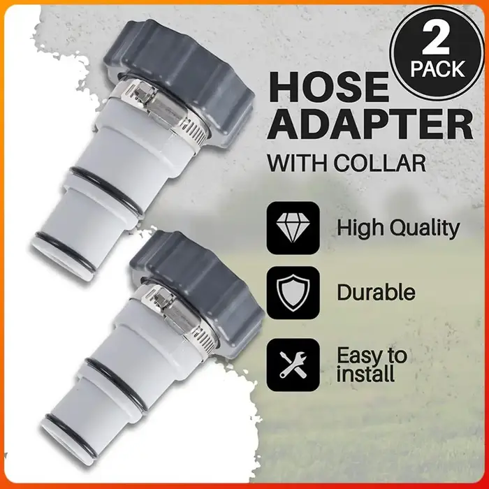 Adaptateur de tuyau pour pompes à connexion filetée Intex