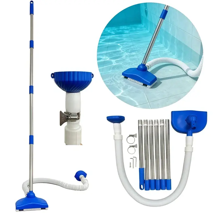 Nettoyeur de piscine automatique sans fil à propulsion hydraulique
