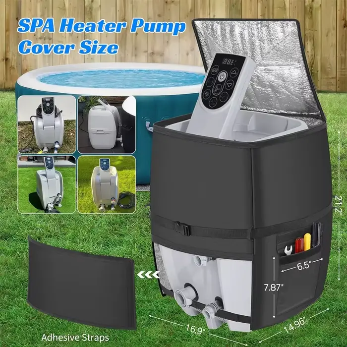 Couvercle de pompe de chauffage de spa de jacuzziCouvercle