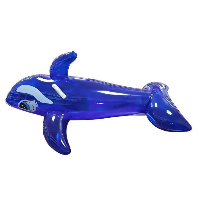 Baleine gonflable géante à chevaucher