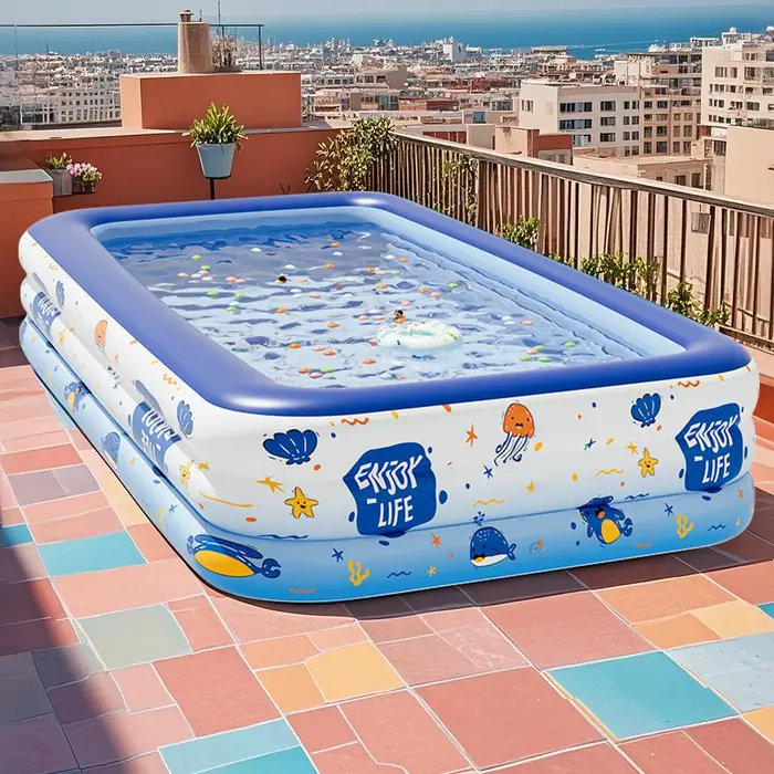Grande piscine gonflable 1 pièce