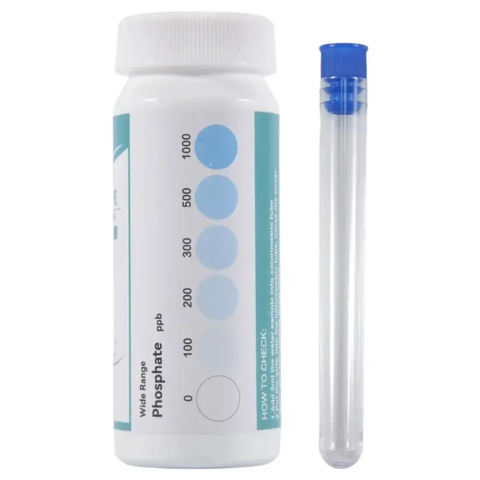 Bandelettes de test de phosphate pour piscine COFA, analyse rapide et précise de l'eau, bandelettes